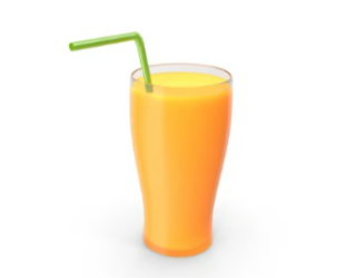 Copo de suco Maracuja
